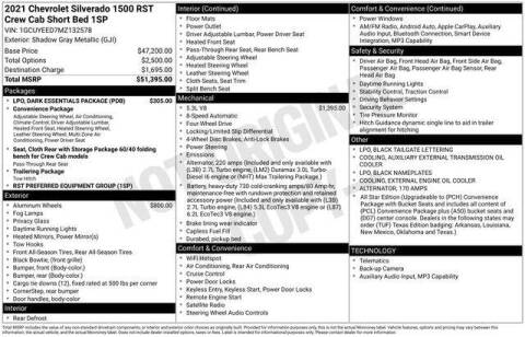 2021 Chevrolet Silverado 1500