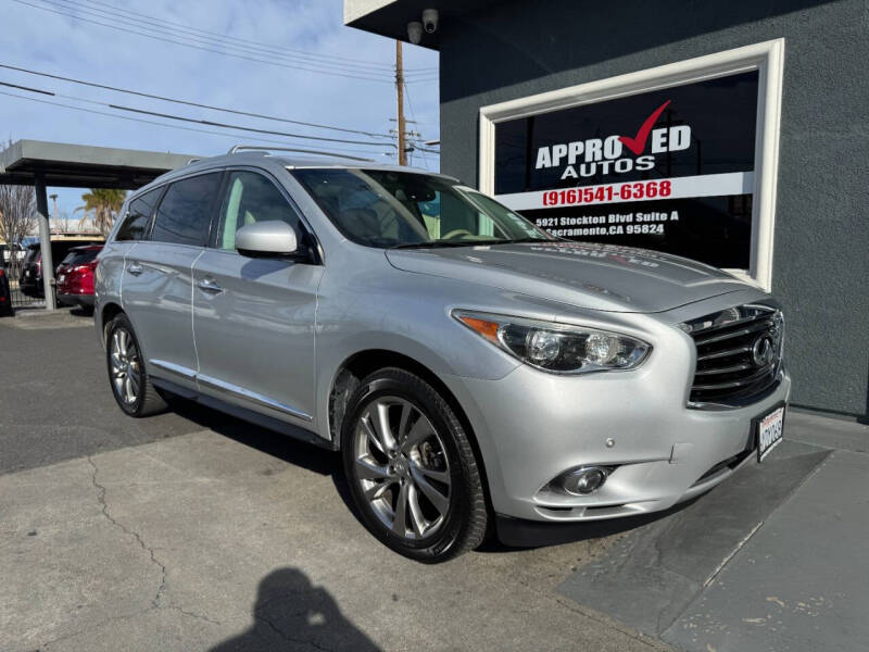 2013 Infiniti JX35 for sale at Approved Autos in Sacramento CA