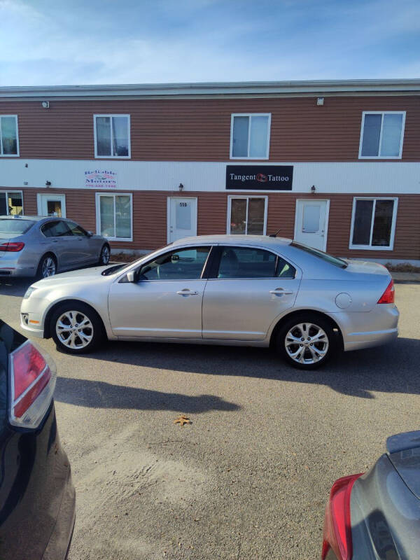 2012 Ford Fusion for sale at Reliable Motors in Seekonk MA