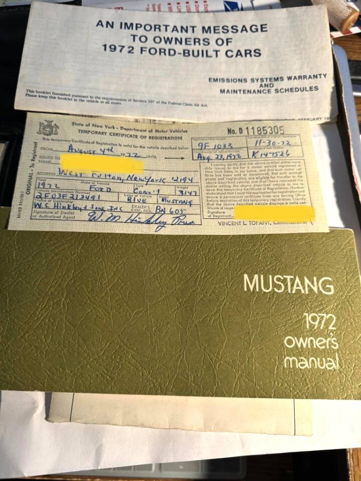1972 Ford Mustang 43