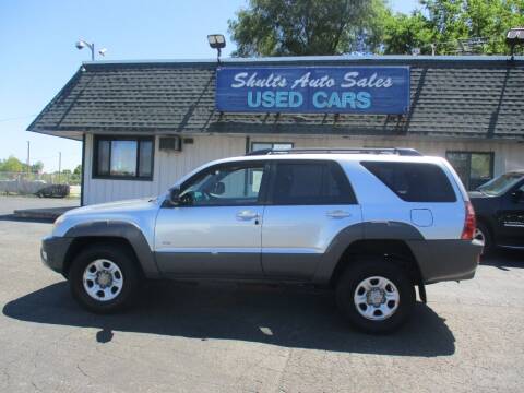 2003 Toyota 4Runner for sale at SHULTS AUTO SALES INC. in Crystal Lake IL