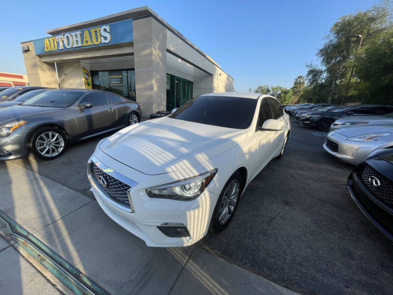 2021 Infiniti Q50 for sale at AutoHaus in Loma Linda CA