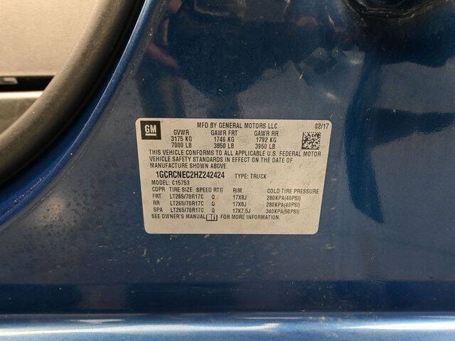 2017 Chevrolet Silverado 1500