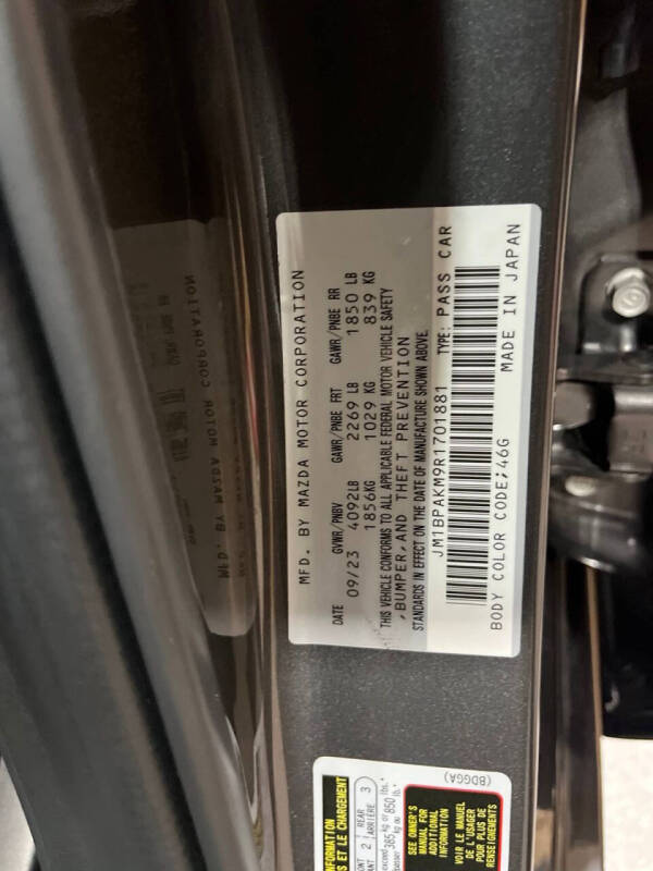 2024 Mazda Mazda3 Hatchback 2.5 S Select Sport