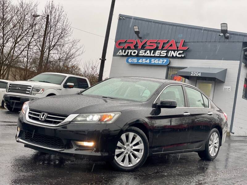 2015 Honda Accord for sale at Crystal Auto Sales Inc in Nashville TN