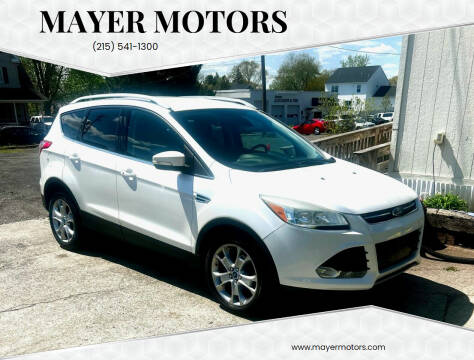 2014 Ford Escape for sale at Mayer Motors in Pennsburg PA