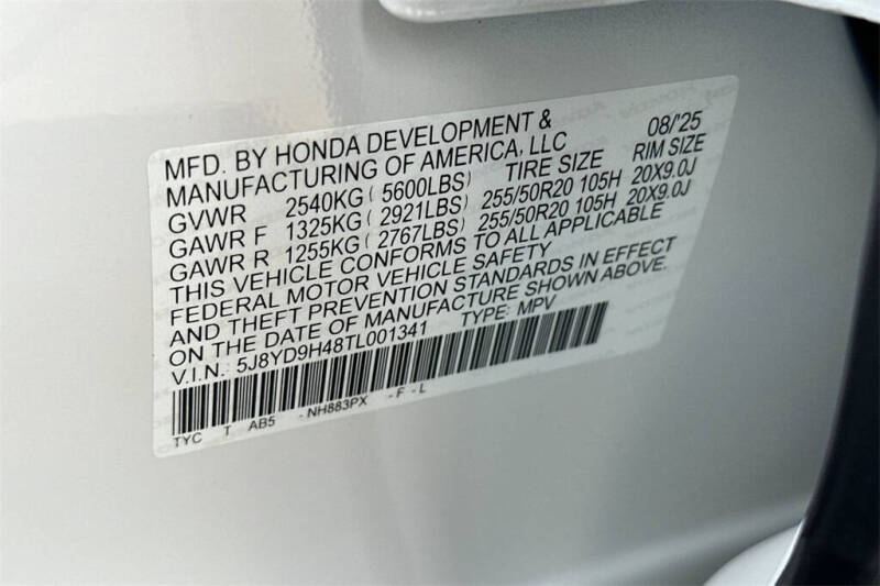 2026 Acura MDX w/Tech