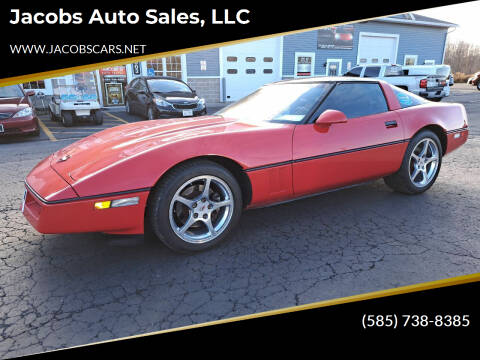 1988 Chevrolet Corvette for sale at Jacobs Auto Sales, LLC in Spencerport NY