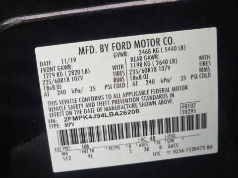 2020 Ford Edge SEL
