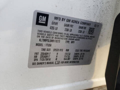 2021 Chevrolet TrailBlazer LT