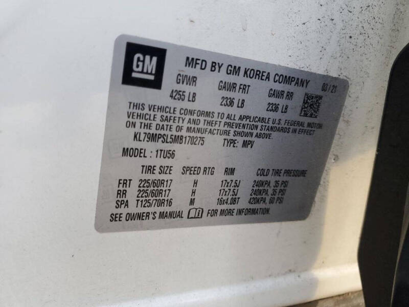 2021 Chevrolet TrailBlazer LT