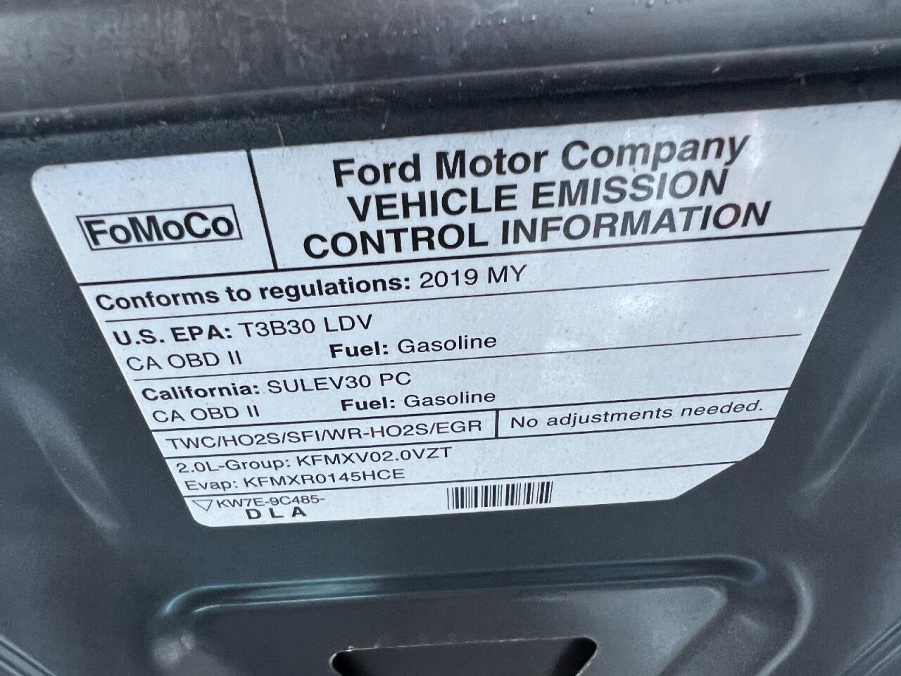 2019 Ford Fusion Hybrid 46