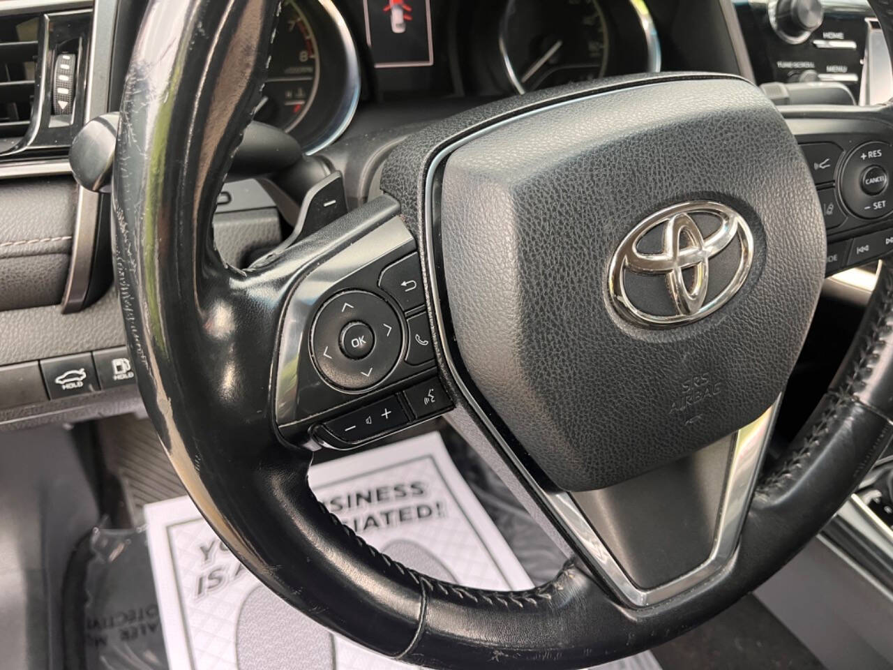 2019 Toyota Camry for sale at M & J UNITED AUTO SALES in LAUDERDALE LAKES, FL