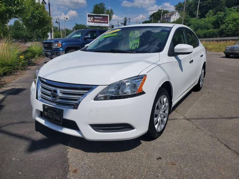 2015 Nissan Sentra for sale at WEB NIK Motors in Fitchburg MA