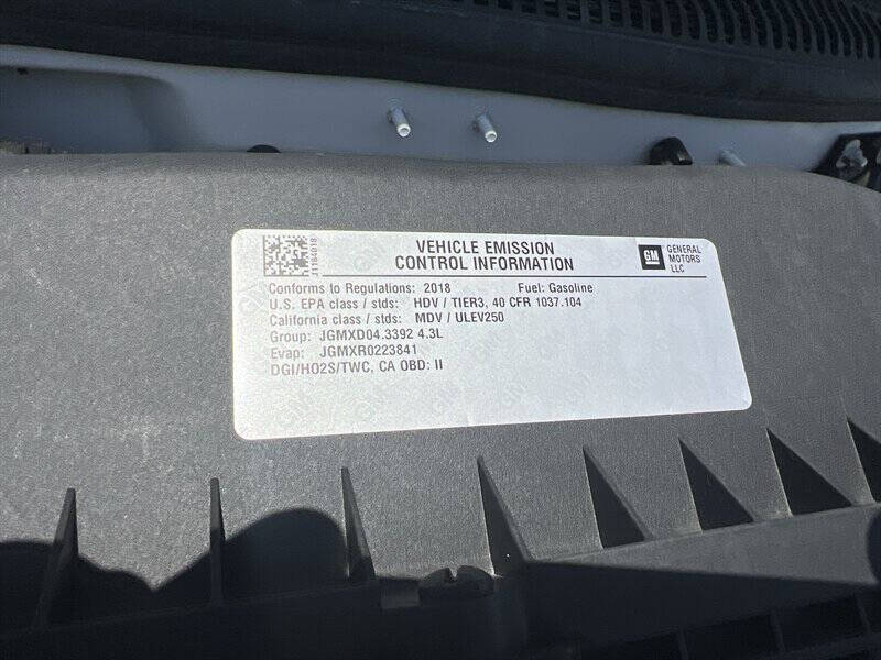 2018 Chevrolet Express 2500