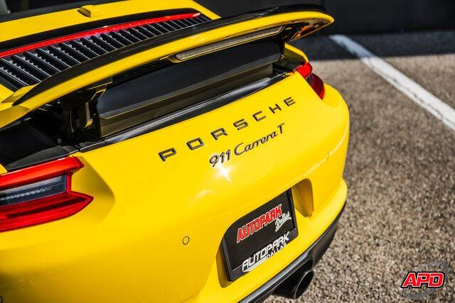 2018 Porsche 911 Carrera T