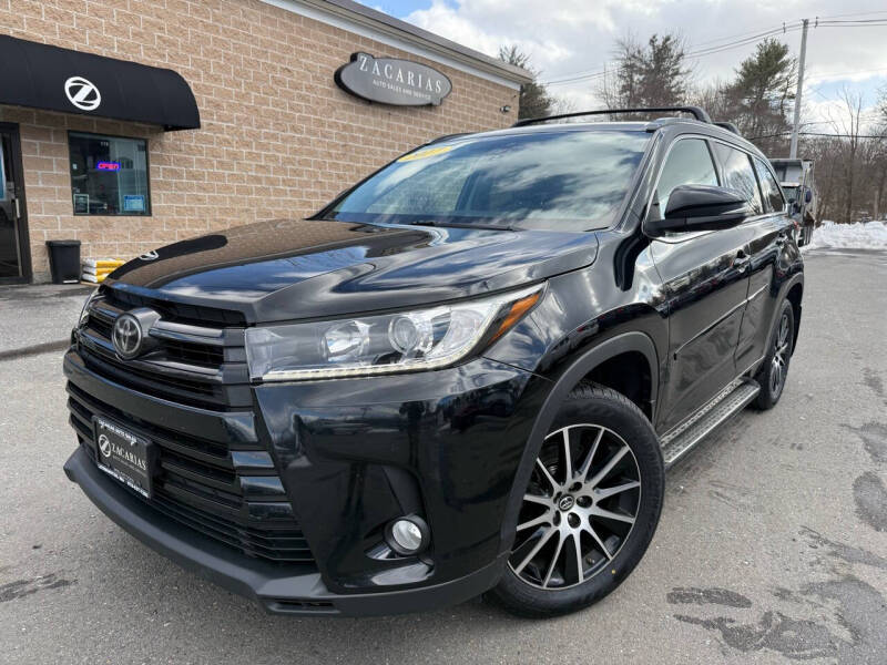 2017 Toyota Highlander for sale at Zacarias Auto Sales Inc in Leominster MA