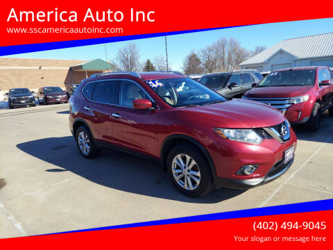 2016 Nissan Rogue for sale at America Auto Inc in South Sioux City NE
