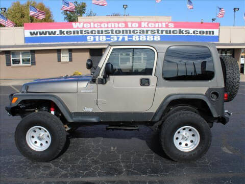 2004 Jeep Wrangler for sale at Kents Custom Cars and Trucks in Collinsville OK