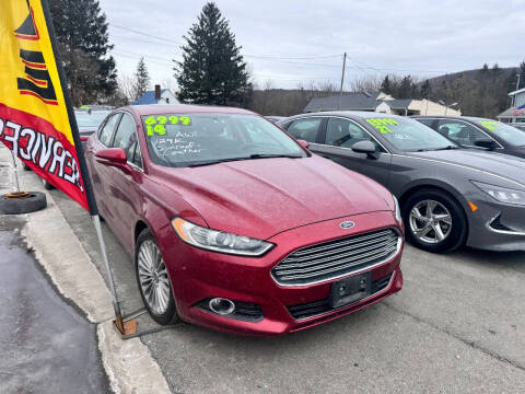 2014 Ford Fusion for sale at Bill Cooks Auto in Elmira Heights NY