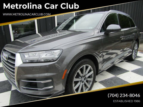 2018 Audi Q7 for sale at Metrolina Car Club in Stallings NC