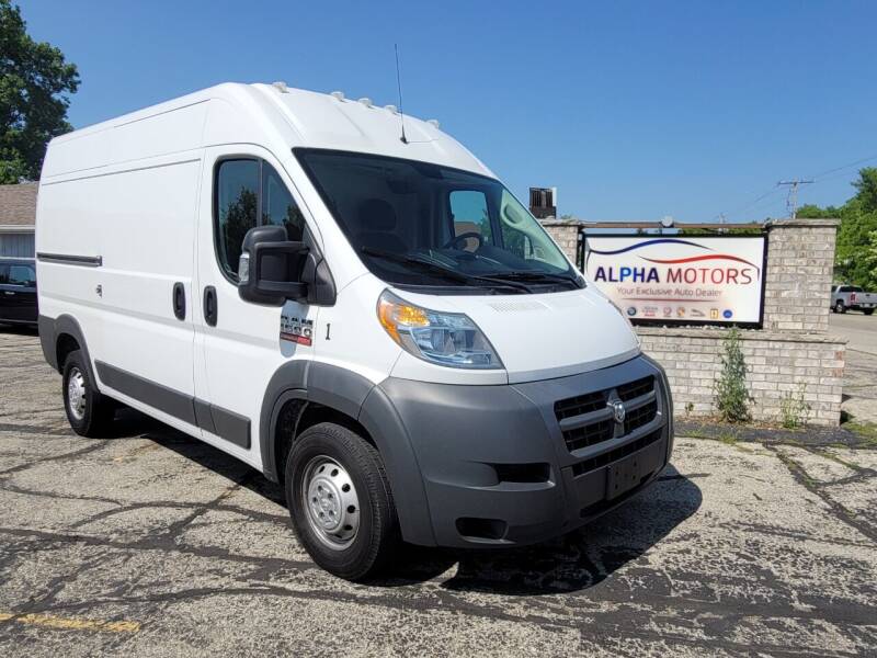 2018 RAM ProMaster for sale at Alpha Motors in New Berlin WI