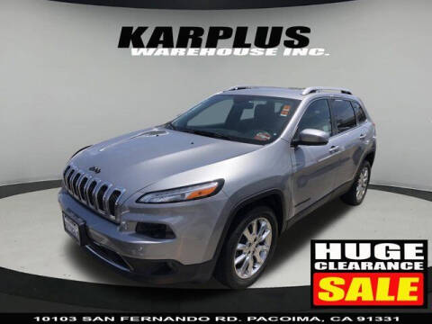 2017 Jeep Cherokee for sale at Karplus Warehouse in Pacoima CA
