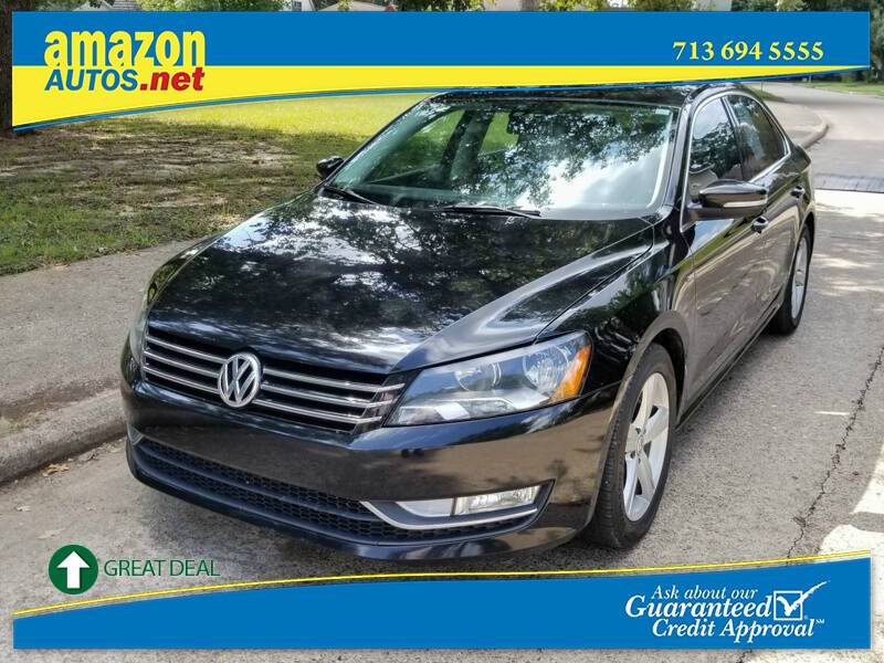 2015 Volkswagen Passat for sale at Amazon Autos in Houston TX