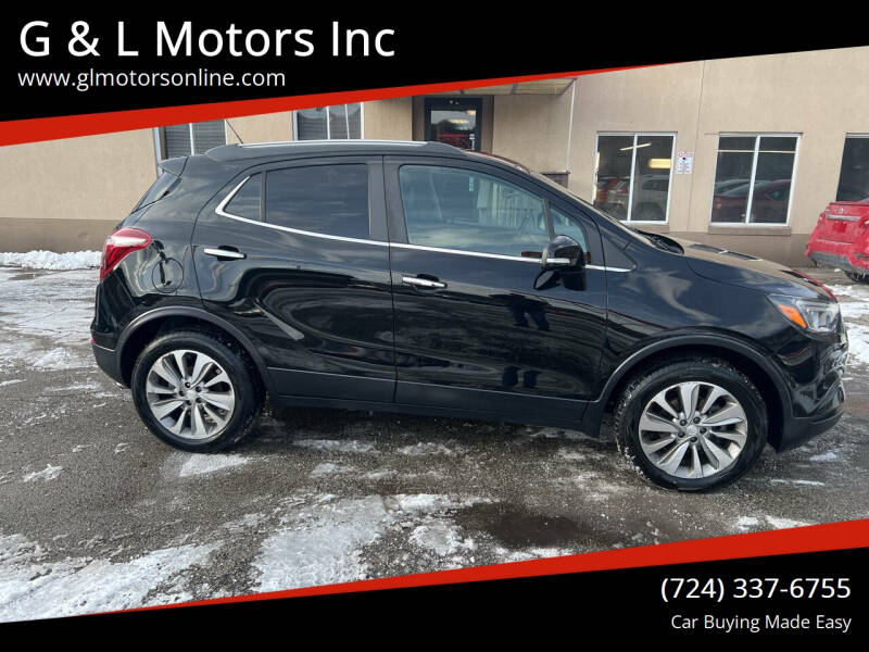 2019 Buick Encore for sale at G & L Motors Inc in New Kensington PA