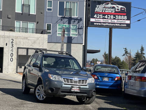 2011 Subaru Forester for sale at Top Motors LLC in Edmonds WA