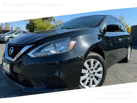 2018 Nissan Sentra for sale at Auto World of Sacramento Stockton Blvd in Sacramento CA