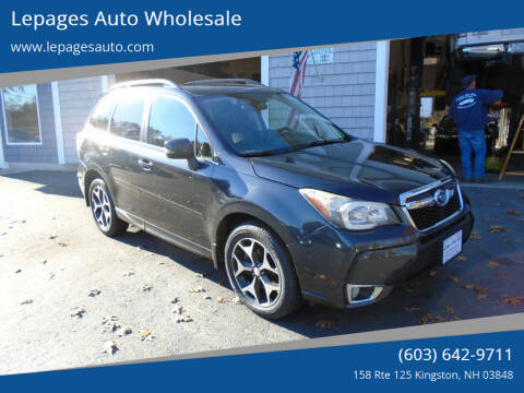 2014 Subaru Forester for sale at Lepages Auto Wholesale in Kingston NH