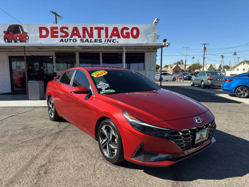 2022 Hyundai Elantra for sale at DESANTIAGO AUTO SALES in Yuma AZ