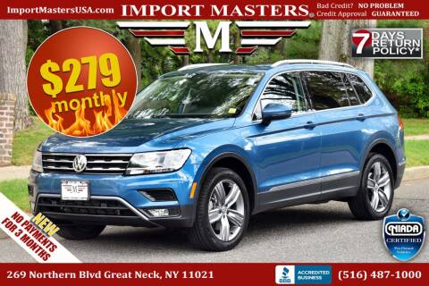 2020 Volkswagen Tiguan for sale at Import Masters in Great Neck NY
