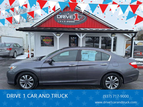 2013 Honda Accord for sale at DRIVE 1 CAR AND TRUCK in Springfield OH