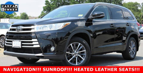 2017 Toyota Highlander for sale at CTCG AUTOMOTIVE 2 in South Amboy NJ