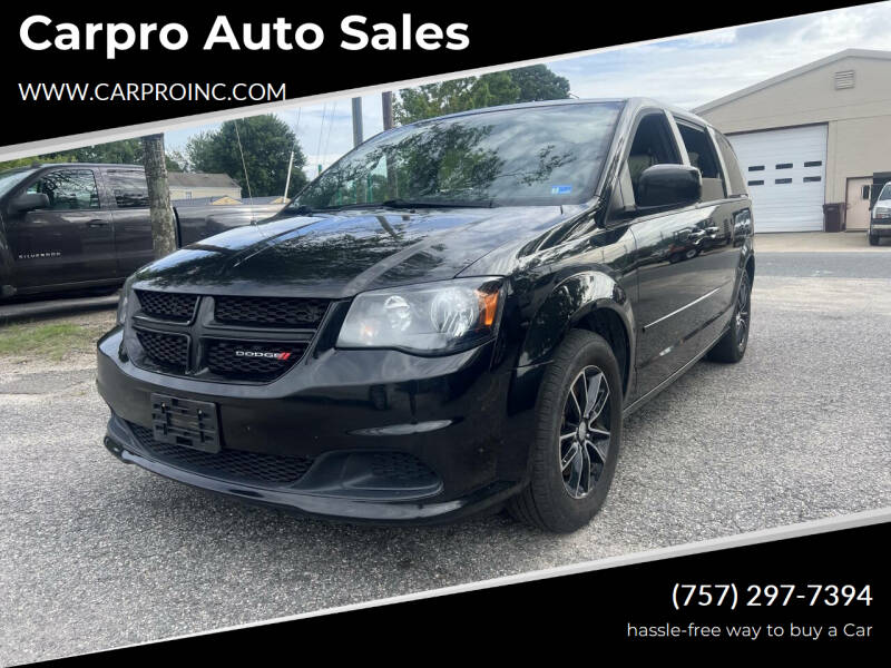 2017 Dodge Grand Caravan SE