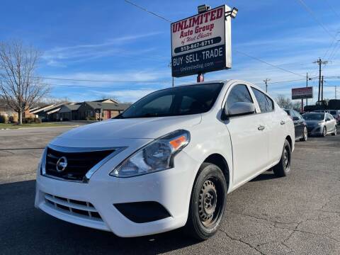 2019 Nissan Versa for sale at Unlimited Auto Group in West Chester OH
