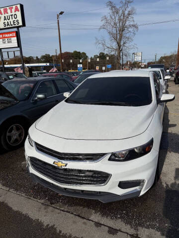 2018 Chevrolet Malibu for sale at Sparta Auto Sales in Jonesboro GA