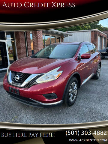 2017 Nissan Murano for sale at Auto Credit Xpress in Benton AR