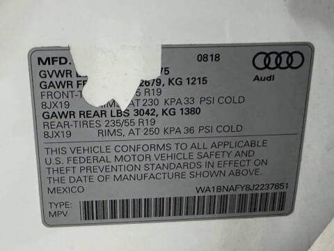2018 Audi Q5