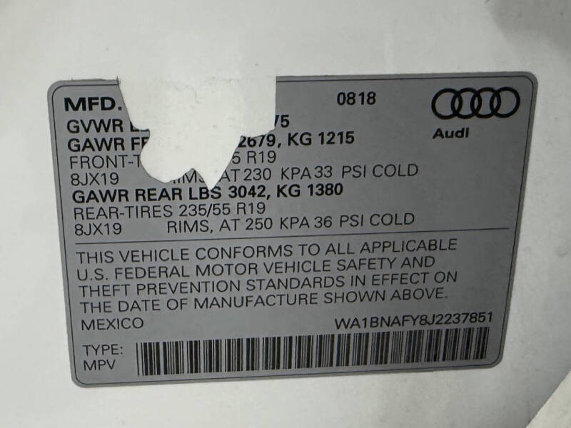 2018 Audi Q5