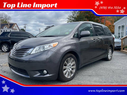 2015 Toyota Sienna for sale at Top Line Import in Haverhill MA