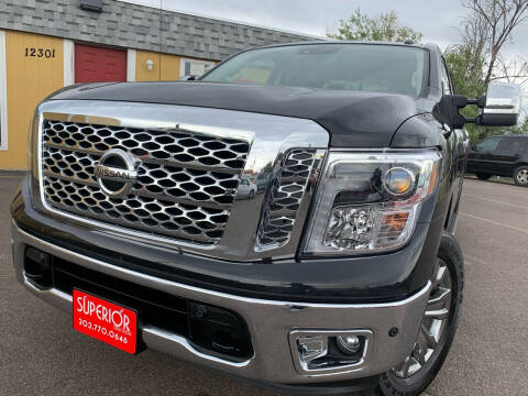 2019 Nissan Titan for sale at Superior Auto Sales, LLC in Wheat Ridge CO