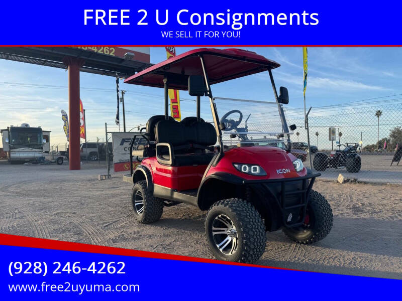 2023 Icon Electric Vehicles i40 for sale at FREE 2 U Consignments in Yuma AZ