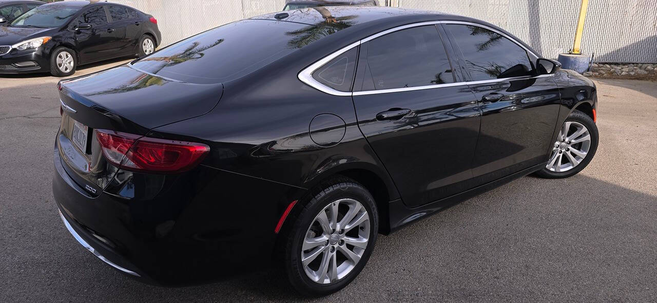 2015 Chrysler 200 for sale at High Rev Autos in Fontana, CA