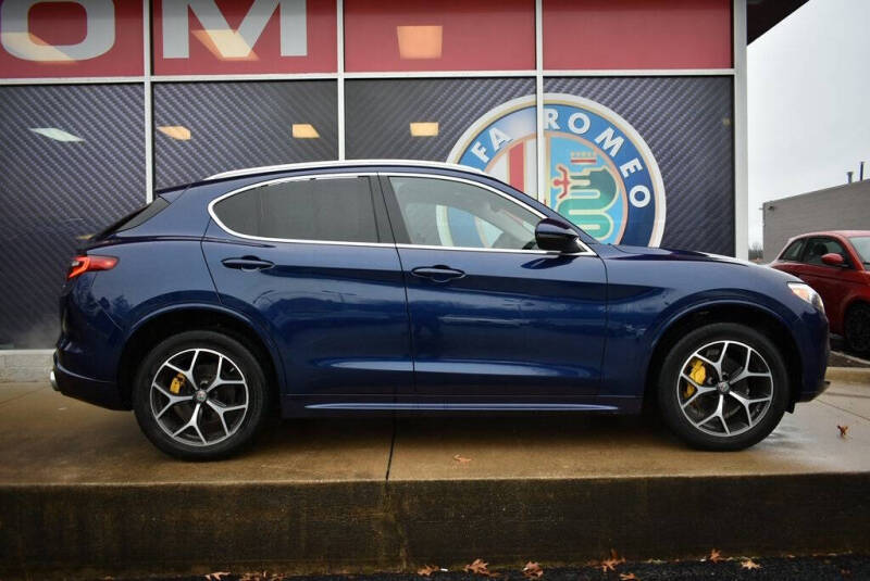 Used 2021 Alfa Romeo Stelvio Ti with VIN ZASPAKBN4M7D13086 for sale in Strongsville, OH