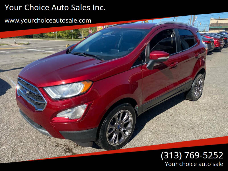 2022 Ford EcoSport Titanium's photo