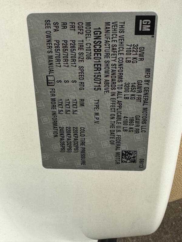 2014 Chevrolet Tahoe LT