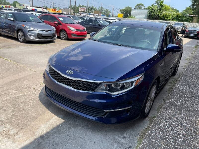 2018 Kia Optima for sale at Sam's Auto Sales in Houston TX